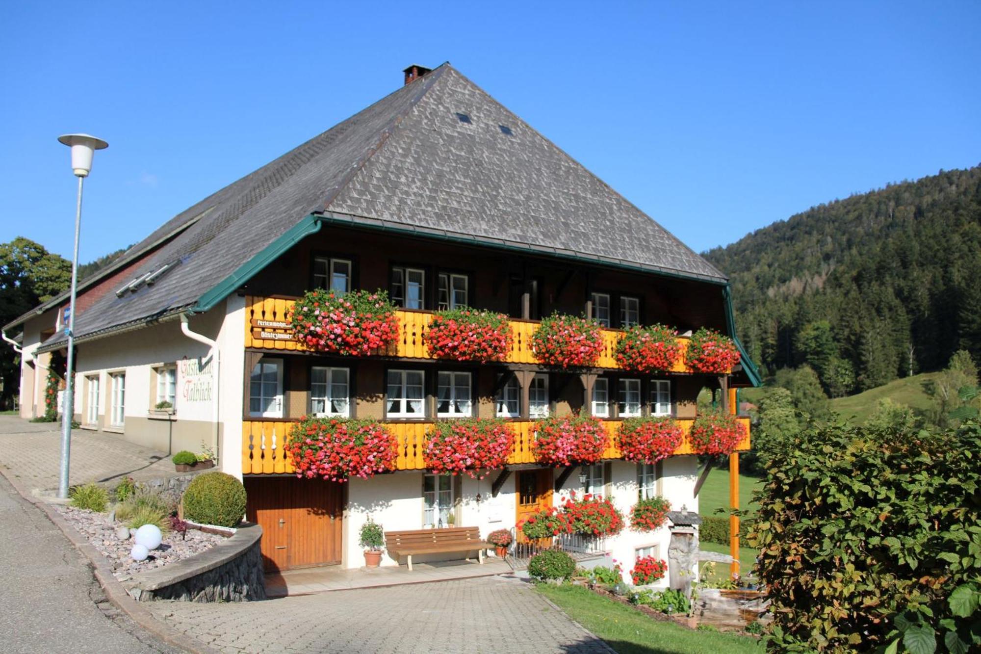 Ferienwohnung Haus Talblick Todtmoos Exterior foto